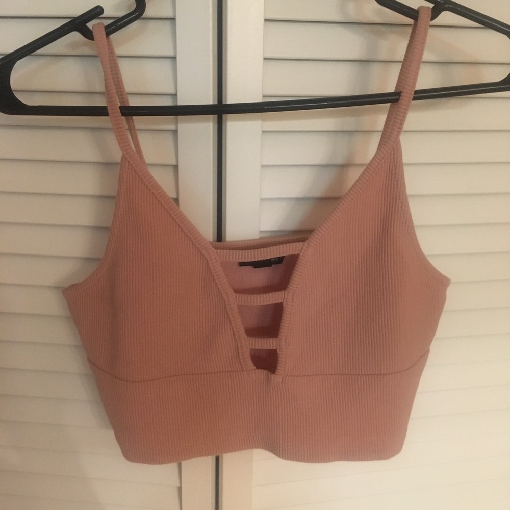 Blush Crop Top
